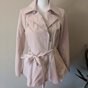 BCBG Generation Trench Jacket Full Zip Belted M